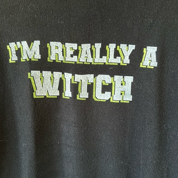 Wildfox Tops - NWT Wildfox I’m really a witch  baggy beach jumper RARE